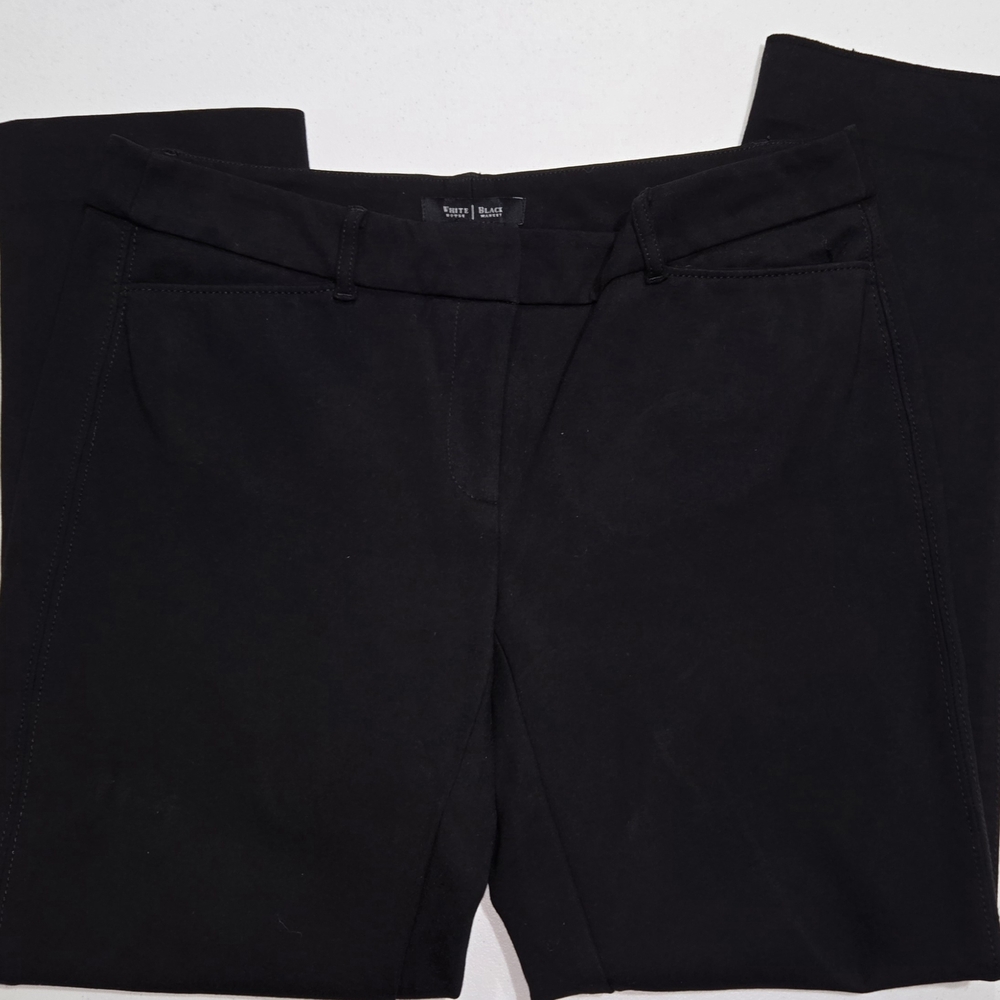 White House Black Market Classic Black Trousers